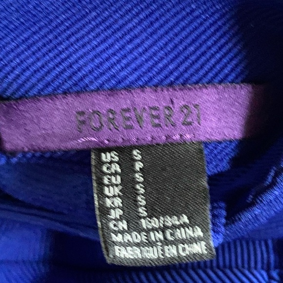 Forever 21 Blue Bodycon Mini Dress - Picture 10 of 10